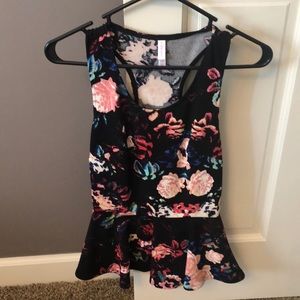 Peplum top